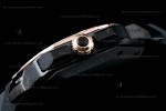 Bvlgari OCTO Series RG/RU Blk/Blk JIF PVD Quartz 102488 BGO41BBSPGVDCH