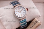 Bvlgari LVCEA Series Diamonds RG/RG TT Wht BVF Automatic/Quartz 