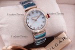 Bvlgari LVCEA Series Diamonds RG/RG TT Wht BVF Automatic/Quartz 