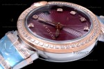 Bvlgari LVCEA Series Diamonds RG/RG TT Red BVF Automatic/Quartz 