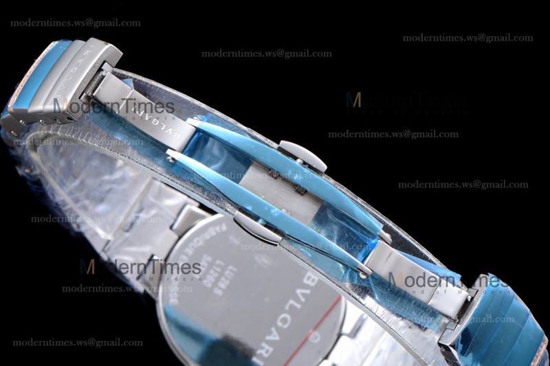 Bvlgari LVCEA Series Diamonds RG/RG TT Blu BVF Automatic/Quartz 