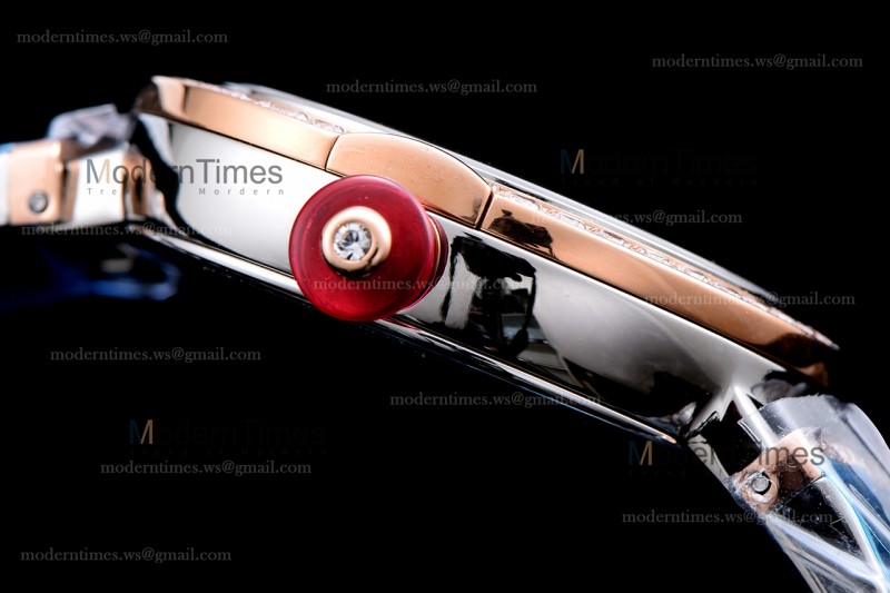 Bvlgari LVCEA Series Diamonds RG/RG TT Red BVF Automatic/Quartz 