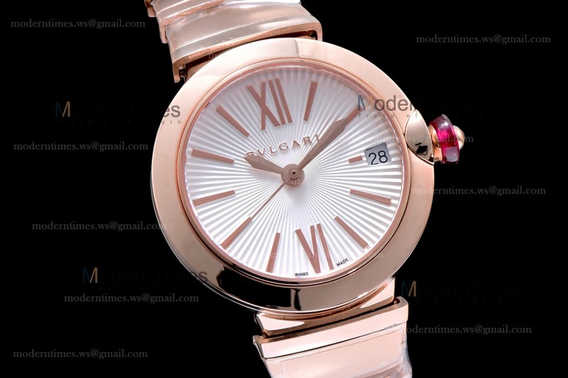 Bvlgari LVCEA Series RG/RG Wht BVF Automatic/Quartz 