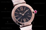 Bvlgari LVCEA Series RG/RG Blk BVF Automatic/Quartz 