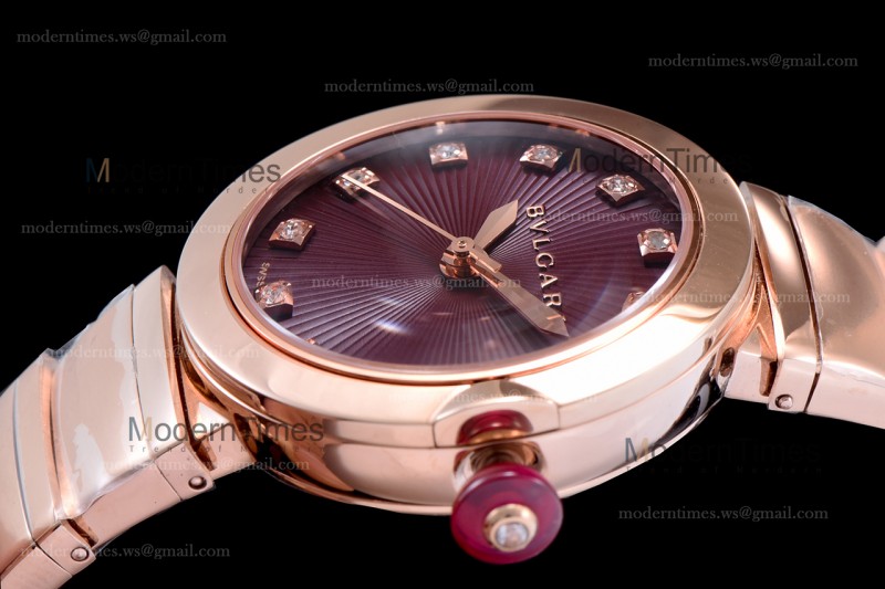 Bvlgari LVCEA Series RG/RG Red BVF Automatic/Quartz 