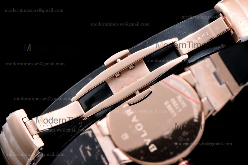 Bvlgari LVCEA Series Diams RG/RG Wht BVF Automatic/Quartz 