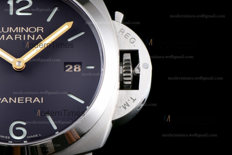 Panerai Luminor 1950 Series SS/RU Blk/Bro VSF Automatic PAM00351