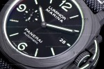 Panerai Luminor Series Carbon SS/LE Blk/Blk VSF Automatic PAM01118