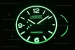 Panerai Luminor Series Carbon SS/LE Blk/Blk VSF Automatic PAM01118