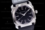 Bvlgari OCTO Series SS/LE Blk/Blk ZLO Automatic 101964 BGO41BSLD