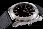 Bvlgari OCTO Series SS/LE Blk/Blk ZLO Automatic 101964 BGO41BSLD