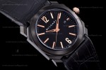 Bvlgari OCTO Series PVD/LE Blk/Blk ZLO Automatic 102581 BGO41BBSVD