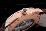 Bvlgari OCTO Series RG/LE Wht/Bro ZLO Automatic 101963 BGOP41BGLD