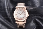 Chopard Happy Diamonds Sapphire RG/RG Wht YFF ASIA2892-2 Automatic 274808-5002