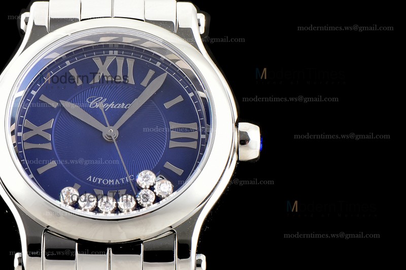 Chopard Happy Diamonds Sapphire SS/SS Blu YFF ASIA2892-2 Automatic 278559-3009