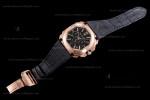 Bvlgari OCTO Series RG/LE Blk/Blk ZLO Quartz 102115 BGOP41BGLDCH