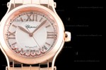 Chopard Happy Diamonds Sapphire RG/RG Wht YFF ASIA2892-2 Automatic 274808-5002