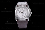 Bvlgari OCTO Series SS/LE Wht/Bro ZLO Quartz 102103 BGO41BSLDCH