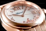 Chopard Happy Diamonds Sapphire RG/RG Wht YFF ASIA2892-2 Automatic 274808-5009