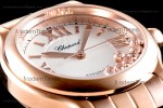 Chopard Happy Diamonds Sapphire RG/RG Wht YFF ASIA2892-2 Automatic 274808-5002