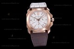 Bvlgari OCTO Series RG/LE Wht/Bro ZLO Quartz 102115 BGOP41BGLDCH