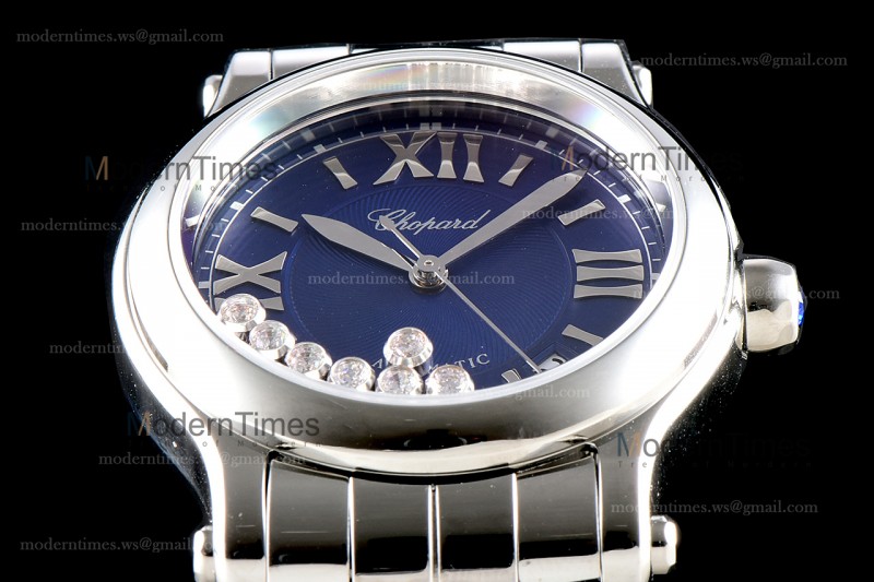 Chopard Happy Diamonds Sapphire SS/SS Blu YFF ASIA2892-2 Automatic 278559-3009