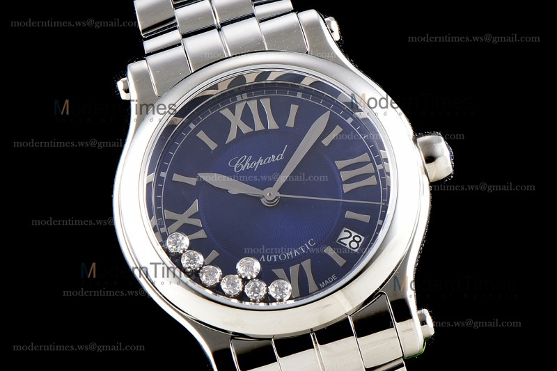 Chopard Happy Diamonds Sapphire SS/SS Blu YFF ASIA2892-2 Automatic 278559-3009