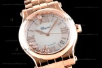Chopard Happy Diamonds Sapphire RG/RG Wht YFF ASIA2892-2 Automatic 274808-5009