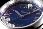 Chopard Happy Diamonds Sapphire SS/SS Blu YFF ASIA2892-2 Automatic 278559-3009