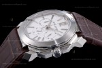 Bvlgari OCTO Series SS/LE Wht/Bro ZLO Quartz 102103 BGO41BSLDCH