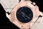 Bvlgari OCTO Series RG/LE Wht/Blk ZLO Quartz 102115 BGOP41BGLDCH