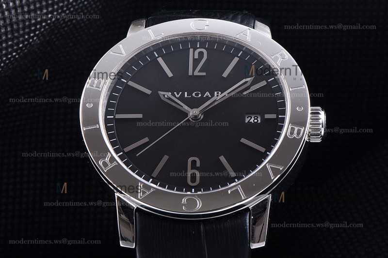 Bvlgari Bvlgari Series SS/LE Blk/Blk  JUN Automatic 101867 BB41BSLD