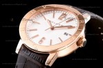 Bvlgari Bvlgari Series RG/LE Wht/Bro  JUN Automatic 101869 BBP39WGLD