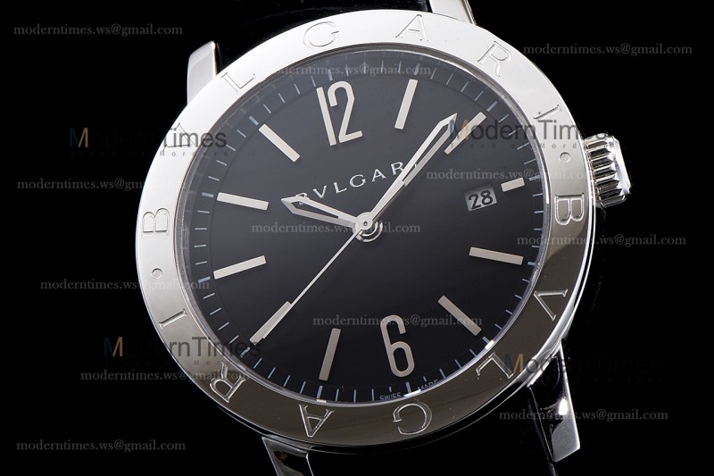 Bvlgari Bvlgari Series SS/LE Blk/Blk  JUN Automatic 101867 BB41BSLD