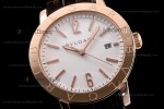 Bvlgari Bvlgari Series RG/LE Wht/Bro  JUN Automatic 101869 BBP39WGLD