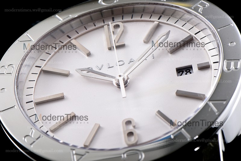 Bvlgari Bvlgari Series SS/LE Wht/Bro  JUN Automatic 102056 BB41WSLD