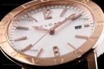 Bvlgari Bvlgari Series RG/LE Wht/Bro  JUN Automatic 101869 BBP39WGLD