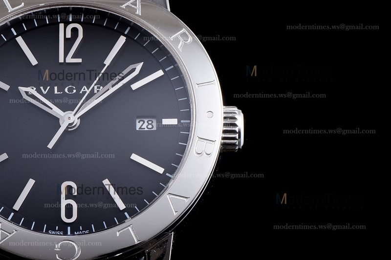 Bvlgari Bvlgari Series SS/LE Blk/Blk  JUN Automatic 101867 BB41BSLD