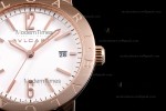 Bvlgari Bvlgari Series RG/LE Wht/Bro  JUN Automatic 101869 BBP39WGLD