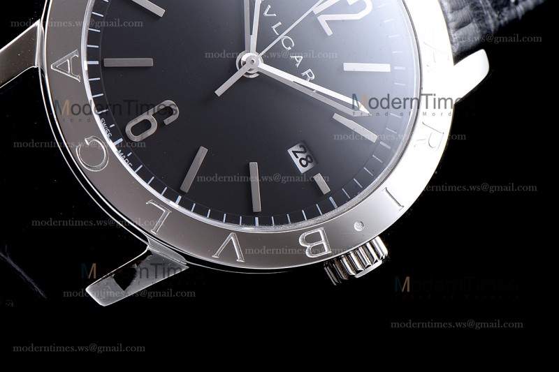 Bvlgari Bvlgari Series SS/LE Blk/Blk  JUN Automatic 101867 BB41BSLD