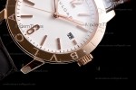 Bvlgari Bvlgari Series RG/LE Wht/Bro  JUN Automatic 101869 BBP39WGLD