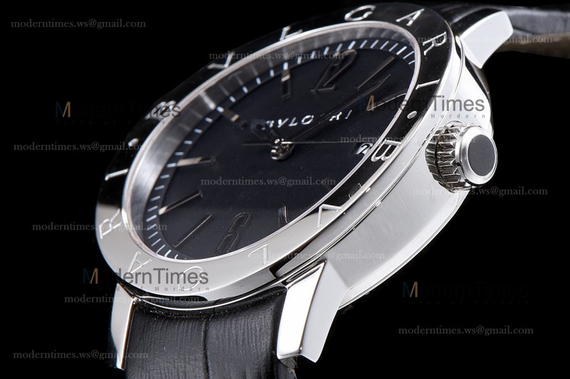 Bvlgari Bvlgari Series SS/LE Blk/Blk  JUN Automatic 101867 BB41BSLD