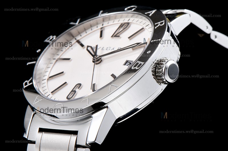 Bvlgari Bvlgari Series SS/SS Wht  JUN Automatic 102110 BB39WSSD