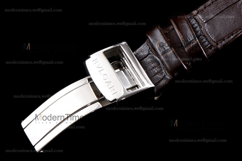 Bvlgari Bvlgari Series SS/LE Wht/Bro  JUN Automatic 102056 BB41WSLD