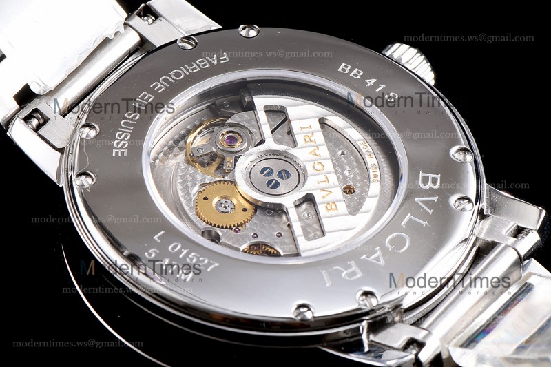 Bvlgari Bvlgari Series SS/SS Wht  JUN Automatic 102110 BB39WSSD