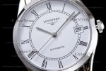 Longines Conquest Classic Series SS/SS Wht TWF Automatic L4.898.4.11.6