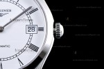 Longines Conquest Classic Series SS/SS Wht TWF Automatic L4.898.4.11.6