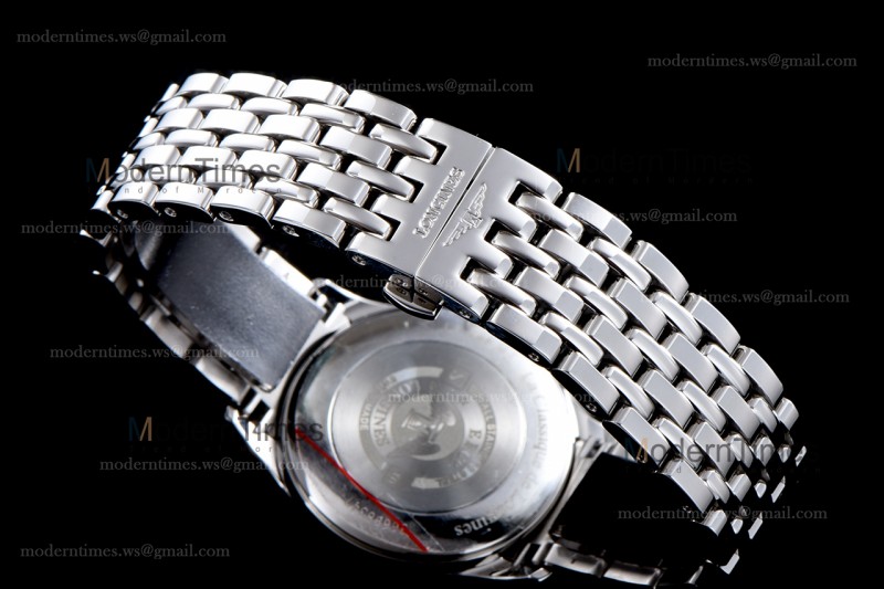 Longines Conquest Classic Series SS/SS Wht TWF Automatic L4.898.4.11.6