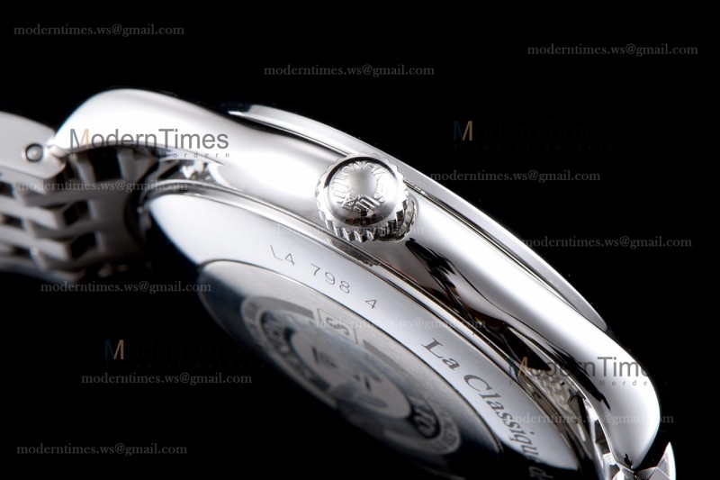 Longines Conquest Classic Series SS/SS Wht TWF Automatic L4.898.4.12.6