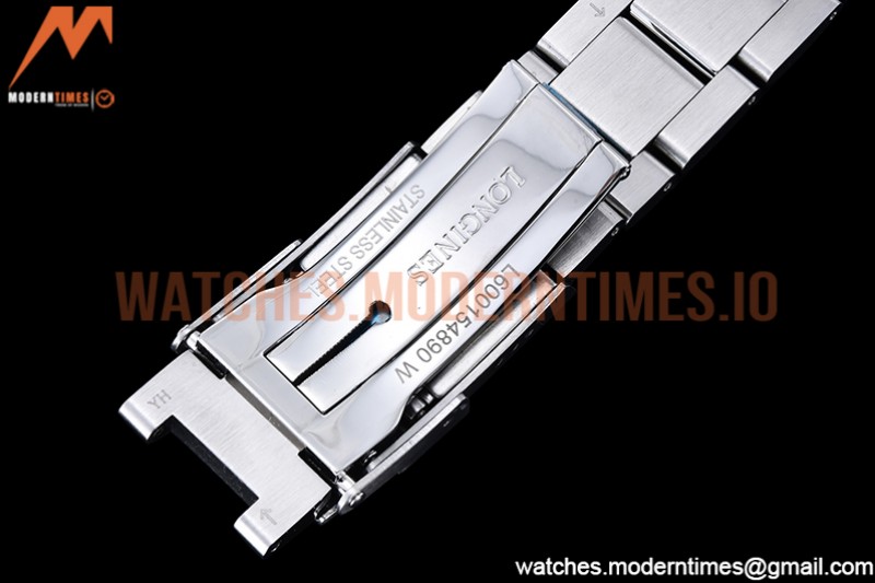 Longines - HydroConquest Mens 43mm SS/SS Black XF A2892